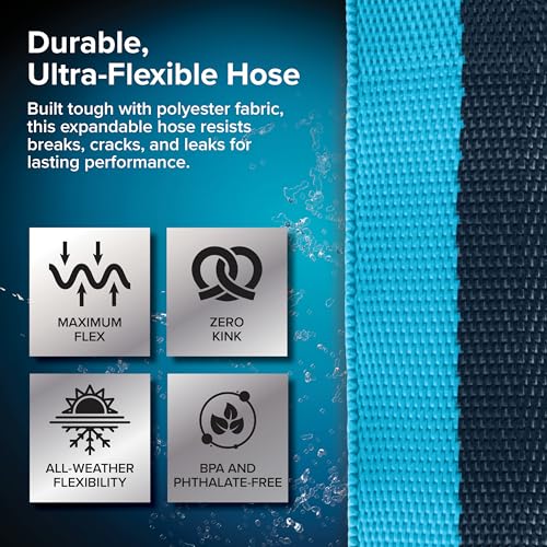 Camco EvoFlex2 50-ft RV Drinking Water Hose - size: 50-Foot, style: Expandable Fabric