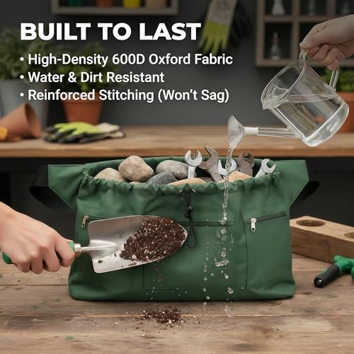 Garden Apron Tool Belt, Waist Organizer Set