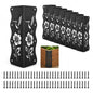 8 Pcs Decorative Raised Garden Bed Corner Brackets, Black