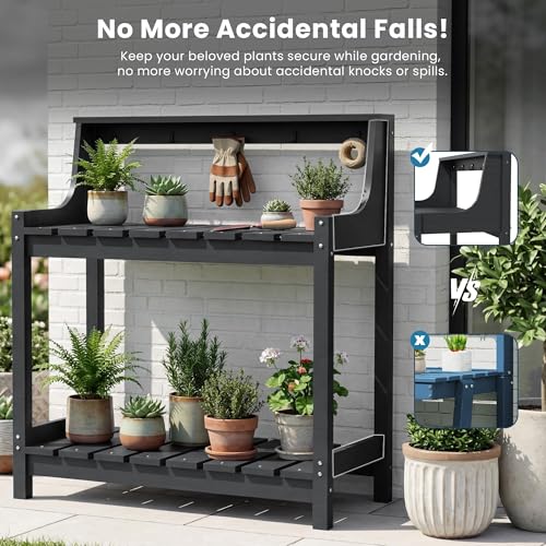 Potting Table–Storage,Workstation - color: Gray