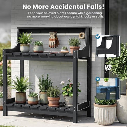 Potting Table–Storage,Workstation - color: Gray