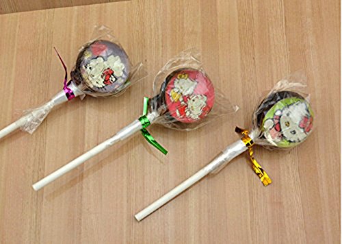 Mini Skater 4 Inch Bread Candy Bag Ties 800pcs 4 Inch(Green) - color: Green