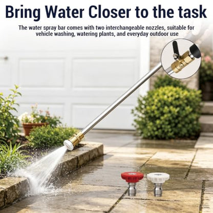 Quick Connect Washer Wand with 2 Nozzles