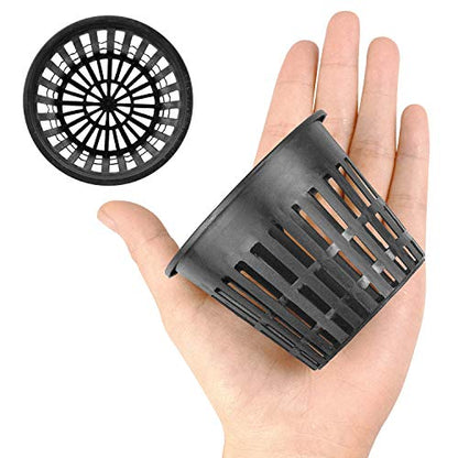 40PCS Net Pots Cups for Hydroponics 3inX20 2inX20