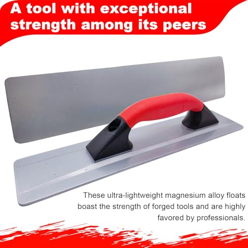 Magnesium Hand Float, 16 x 3-2/5 Inch Beveled End Concrete Float - size: 1pcs