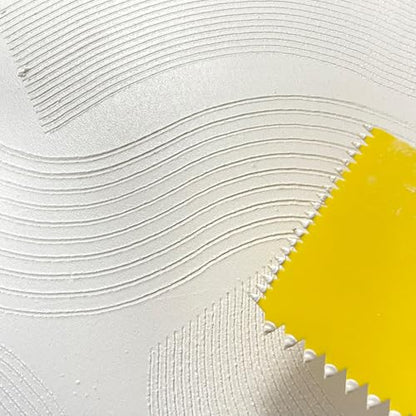 2Pcs Adhesive Spreader Plastic Trowel Notched Glue Spreader 1/2" 1/4" Tooth Hardwood Flooring Spreader Plastic Notch Trowel, 5" x 5"