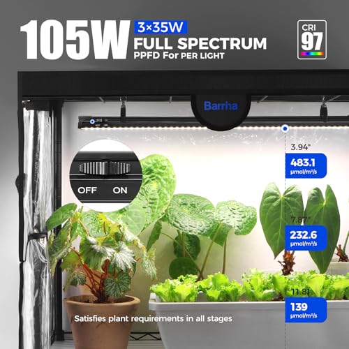 Barrina LP750 Indoor Greenhouse with Grow Light, 4 Tier Stand with Tent - color: 5000K, size: LP750-H59.1