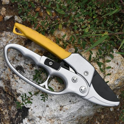 8.5-inch Bypass Pruning Shears, Professional Gardening Shears