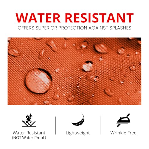 Utopia Kitchen Bib Aprons 10 Pack Adjustable With 2 Pockets - color: Orange