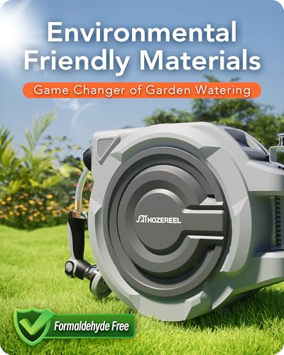 1/2" x 72 FT Retractable Garden Hose Reel - size: 1/2" 72 FT Hose & Reel