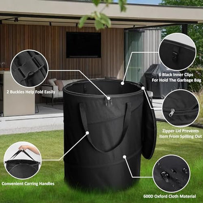 Pop Up Camping Trash Can
