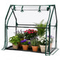 Mini Greenhouse with Waterproof Pad, 36"×18"×33" Tabletop Small Greenhouse for Indoor Outdoor Seed Starting, Portable Plant Cover Tent for Seedlings, Germination, Plant Protection - size: 36" x 18" x 33"