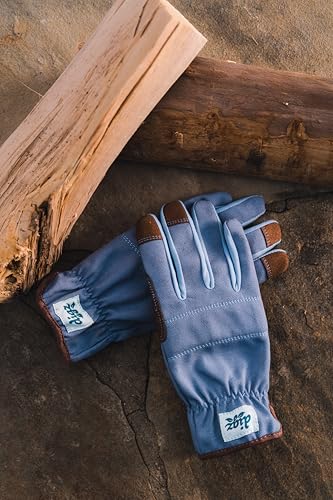 Digz Gardening Gloves, Garden Gloves for Women - color: Blue, size: Small