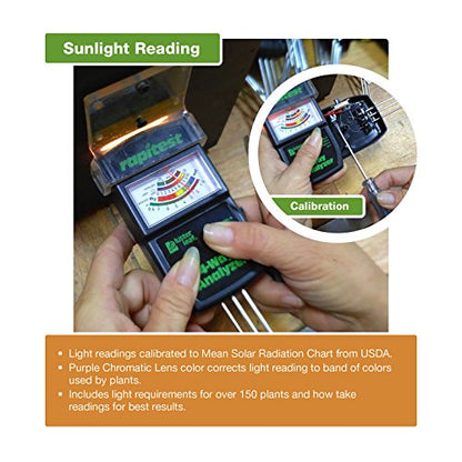 Luster Leaf 1880 Rapitest Electronic 4-Way Analyzer - size: 4-Way Soil Analyzer, style: 4-Way Soil Analyzer