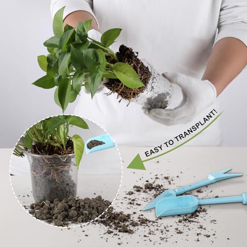 30 Pack Clear Nursery Plant Pots, 5 Inch with Drainage Holes, 20 Labels - size: 5 inch 30p