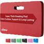 Dimple Kneeling Pad, High Density Thick Foam Comfort Kneeling Mats - color: Red, size: Single