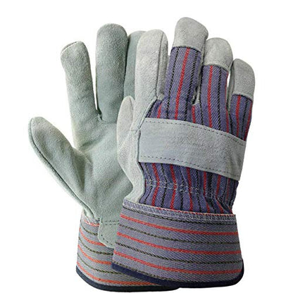 ATERET AG60 Work Gloves with Safety Cuff & Wing Thumb I 12 Pairs Glove Pack I Ideal Use for Lanscaping & Gardening - size: Pack of 36