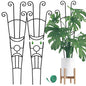 Coomin 32.6in Monstera Plant Support Trellis for Indoor Plants, 2P - size: 32in,rectangular/2p