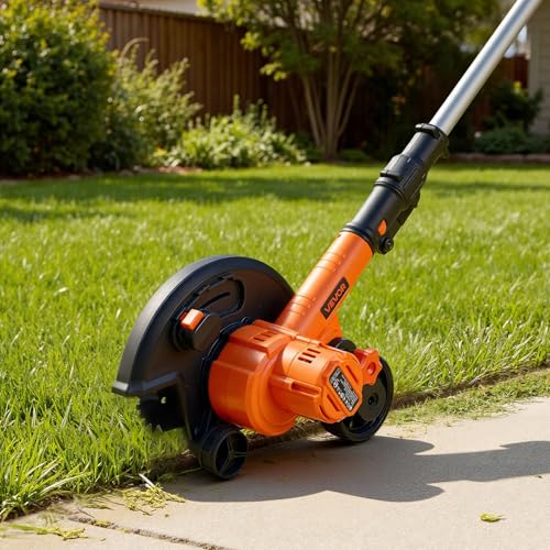 VEVOR Lawn Edger 8.8-in Blade, 20V Battery Powered Cordless Edger Lawn Tool - size: 8.8 inches