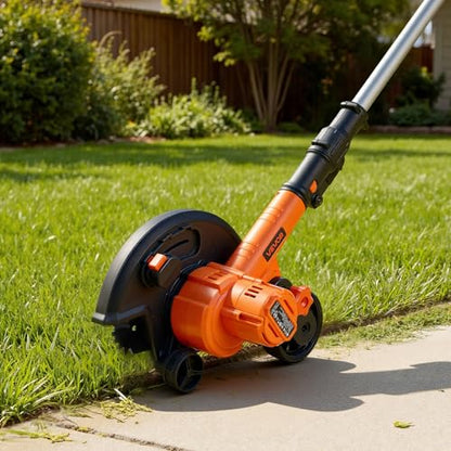 VEVOR Lawn Edger 8.8-in Blade, 20V Battery Powered Cordless Edger Lawn Tool - size: 8.8 inches