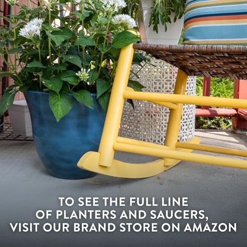15" Honeysuckle Planter in Zinc - color: Zinc, size: 15"