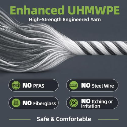 Schwer AIR-SKIN ANSI A4 Cut Resistant Sleeve，15X Stronger than Steel, S913