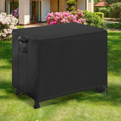 EATAKWARD 60'' X 24'' X 35'' 420D Waterproof Outdoor Prep Table Cover, Oxford fabric BBQ Table Cover, Suitable for Grill Table, Patio Kitchen Prep, Work Table, Workbench, Dining Cart