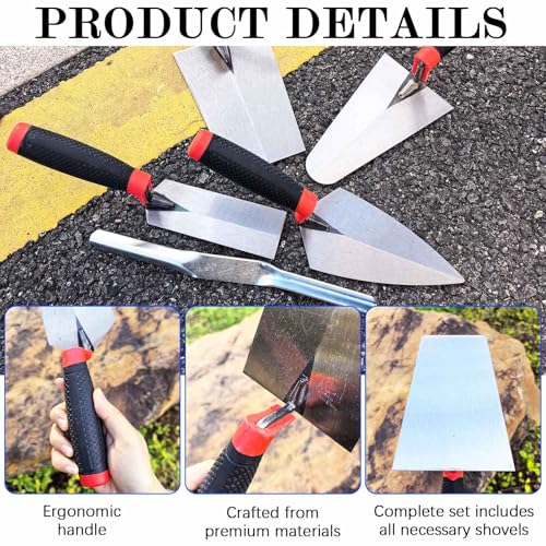 Masonry Hand Tool 5pcs/Set - size: Masonry Hand Tool Set