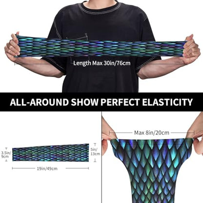 Women Sun Protection Thorn Proof Cooling Sleeves Sports Outdoors - color: Black5