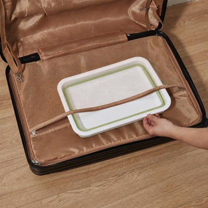 Goderewild Collapsible Dish Pan, 10L (2.6 Gal) Foldable Sink Tub - color: Green