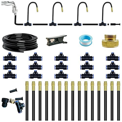 Drip Irrigation System,Automatic Garden Watering System Sprinklers for Yard