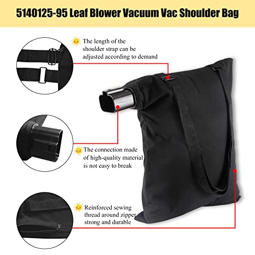 5140125-95 Leaf Blower Vacuum Vac Shoulder Bag for Black & Decker BV3100
