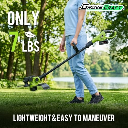 Cordless 13-inch Weed Wacker for Lawn Care