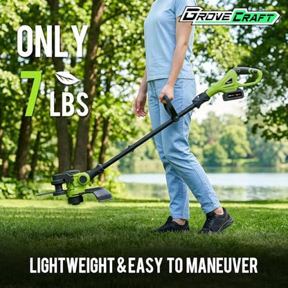 Cordless 13-inch Weed Wacker for Lawn Care