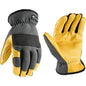 Wells Lamont Men's HydraHyde Leather Water-Resistant Work Gloves, Medium - size: Medium (Pack of 1)
