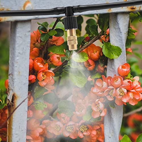 40Pcs Three-Way Atomizing Nozzle Micro Spray Drip Irrigation Mister Emitter - color: 40pcs