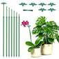 Extendable Plant Stakes, Length Scalable From14.3to25IN Plant SupportStakes - size: 25Inches 7Pack