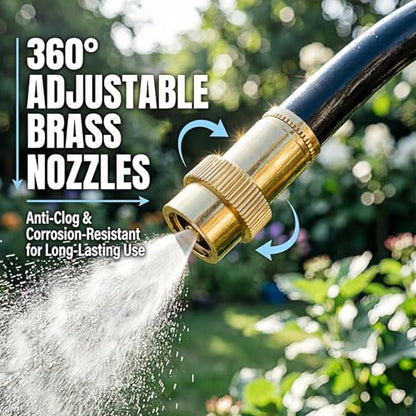 Drip Irrigation System,Automatic Garden Watering System Sprinklers for Yard