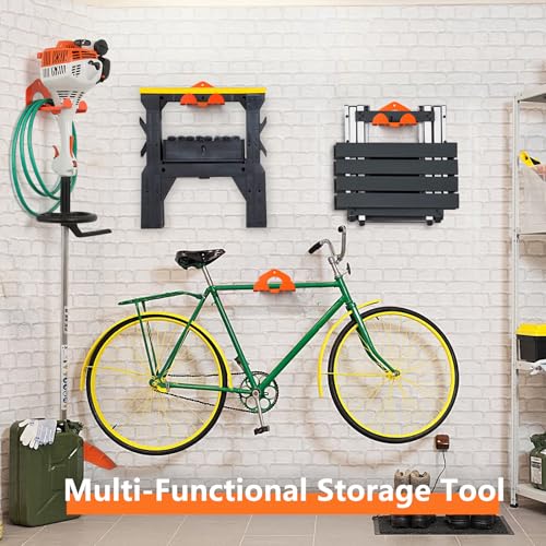 reliahom 2Pack Garage Organization Weed Eater Hanger, Heavy Duty Organizer