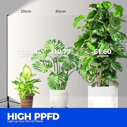 Barrina T10 Vertical Grow Light, 4FT 42W, 5000K Full Spectrum, High PPFD - color: 5000K, size: 4 ft Fixed