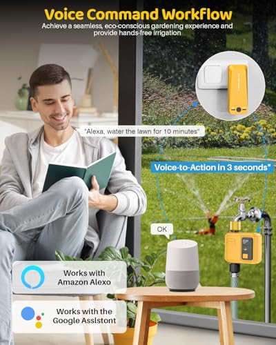 WiFi Water Timer 1 Zone for Garden Hose, 2-Pack - size: 2 Pcs