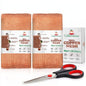 Copper Mesh Roll for Rodent Control, 4 in x 10 ft, Pack of 2 with Scissors - size: 4in x 10ft Pack of 2