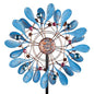 Stargarden Wind Spinners Outdoor, Large Kinetic Wind Spinner - color: Blue-21"