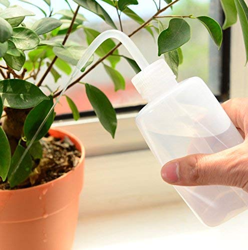 Mkono 2 Pack Squeeze Succulent Watering Bottle, 250ML & 500ML Waterer Can
