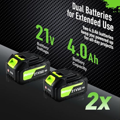 12" Brushless Cordless Mini Chainsaw, Battery Powered for Trimming - size: 12 inch Handheld