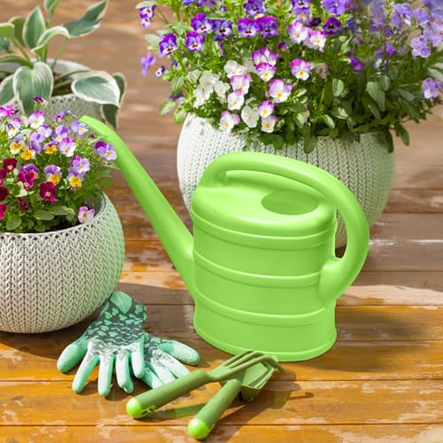 ZXJ Small Plant Watering Can - 1/3 Gallon - Green - color: Green
