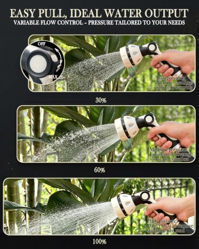 Garden Hose Nozzle - 10 Spray Patterns Water Sprayer Nozzle