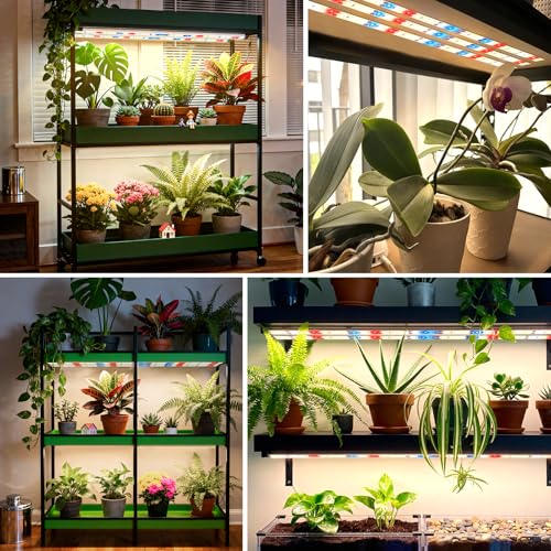 DBFAIRY Grow Strip Lights Plug-in LED Full Spectrum Plant Grow Light Strip