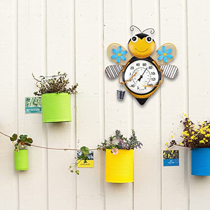 MUMTOP Outdoor Thermometer, Bees Thermometer for Patio, Yard, Garden