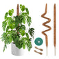 2 Pack Moss Pole 48 Inch Monstera Plant Sticks Support Tall Long Stakes - color: 48inch (2Pack)